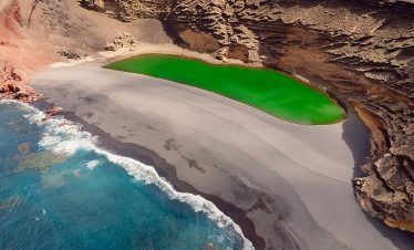 El Golfo - Green Lake
