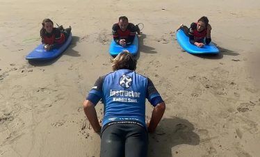 Surfing caleta de famara