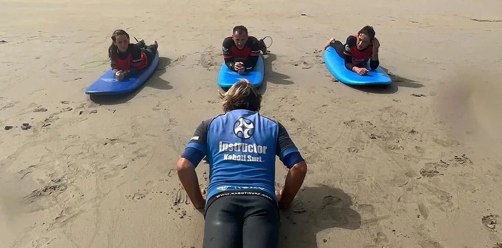 Surfing caleta de famara