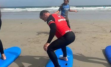 Surfing caleta de famara