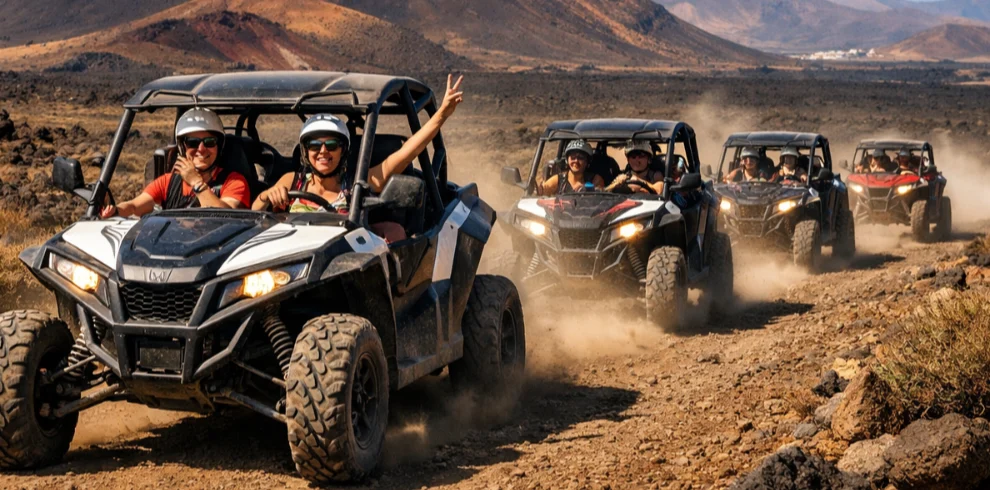 Buggy and adventure tours in lanzarote