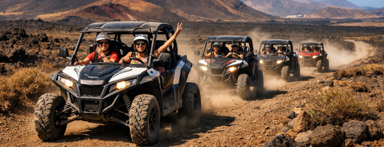 Buggy and adventure tours in lanzarote